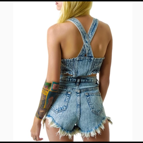 Unif bundy overalls 90s style like new size medium - Picture 5 of 5